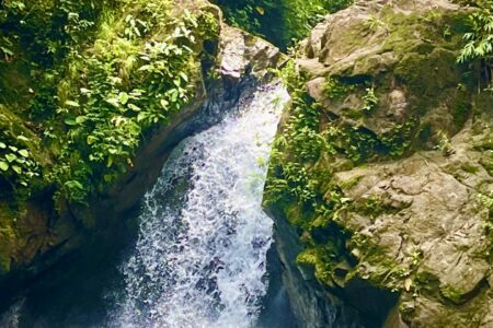 Waterfall near Pavones